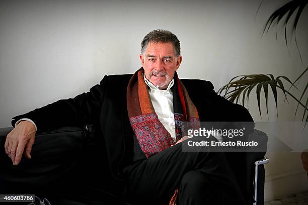 Actor Fabio Testi attends the 'Capri - Holiwood' press conference at Regione Campania on December 17, 2014 Rome, Italy
