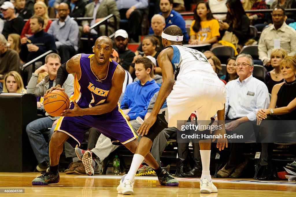 Los Angeles Lakers v Minnesota Timberwolves