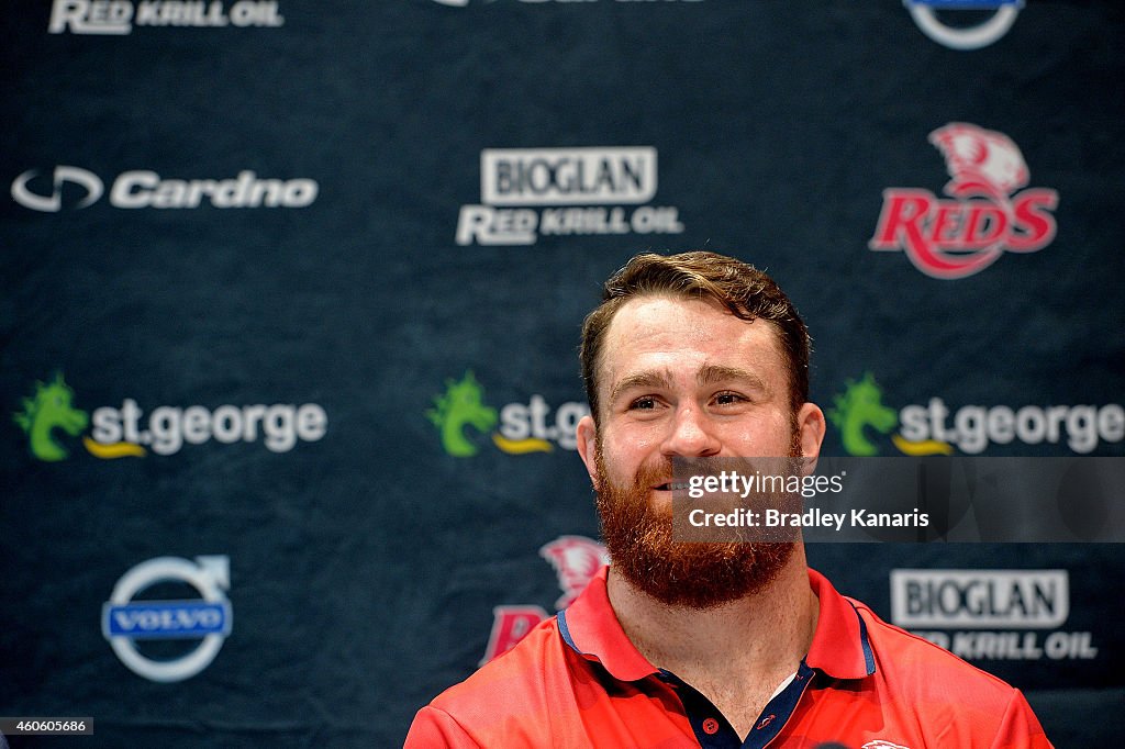 Queensland Reds Media Announcement