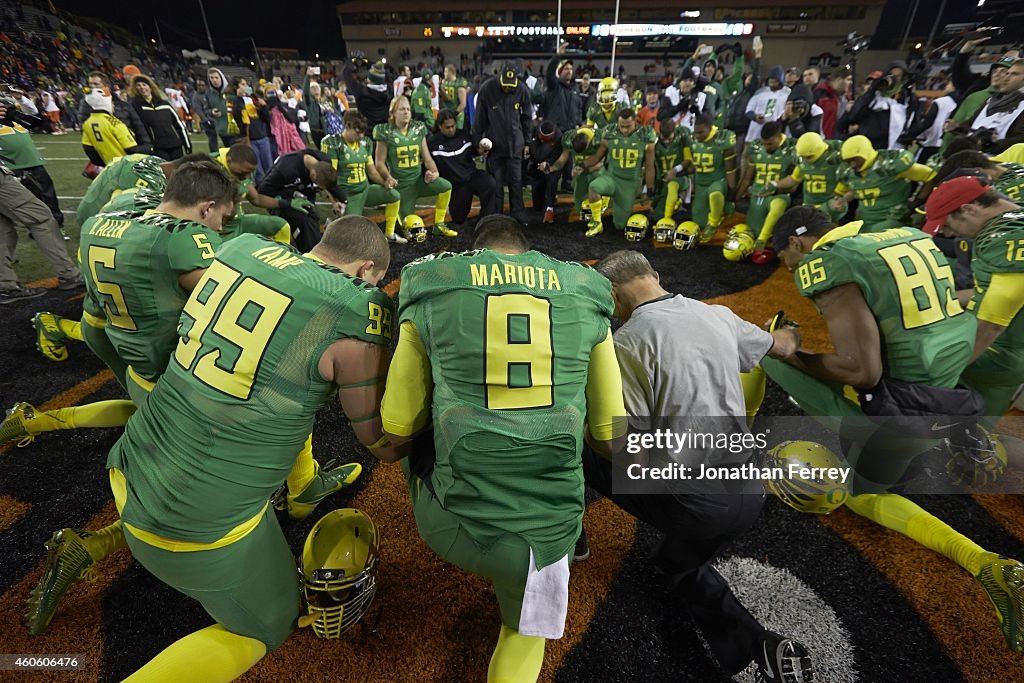 Oregon State University vs University of Oregon