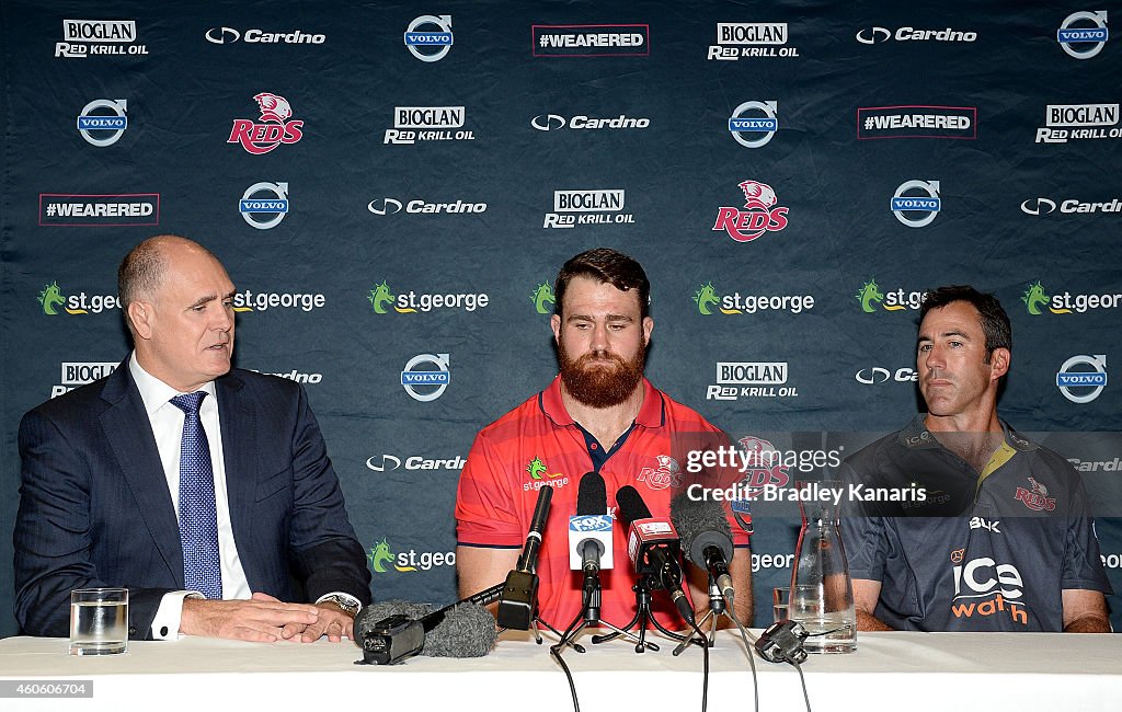 Queensland Reds Media Announcement