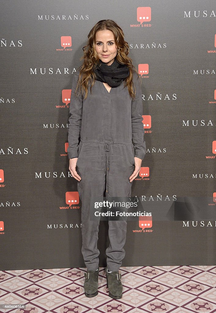 "Musaranas" Premiere In Madrid