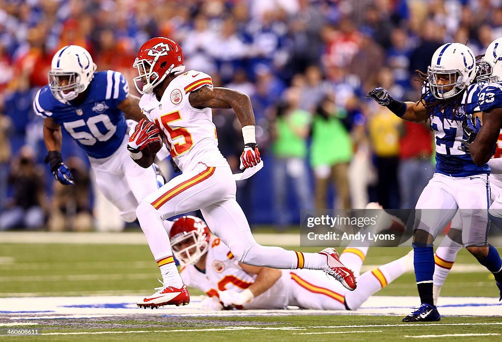 Wild Card Playoffs - Kansas City Chiefs v Indianapolis Colts