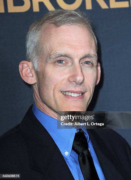 Editor Tim Squyres arrives for the Premiere Of Universal Studios' "Unbroken" held at The Dolby Theatre on December 15, 2014 in Hollywood, California.