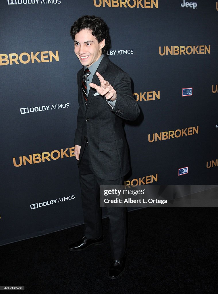 Premiere Of Universal Studios' "Unbroken" - Arrivals