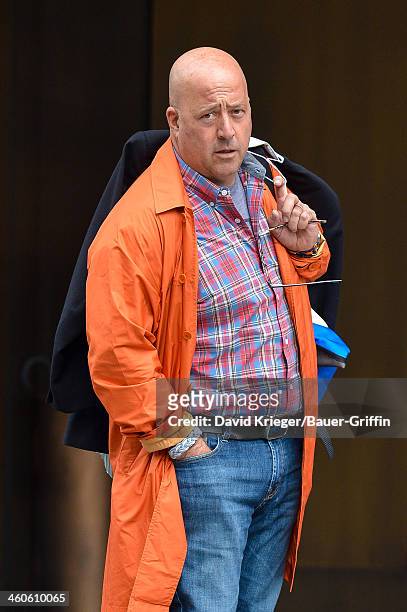 Andrew Zimmern is seen on May 15, 2013 in New York City.