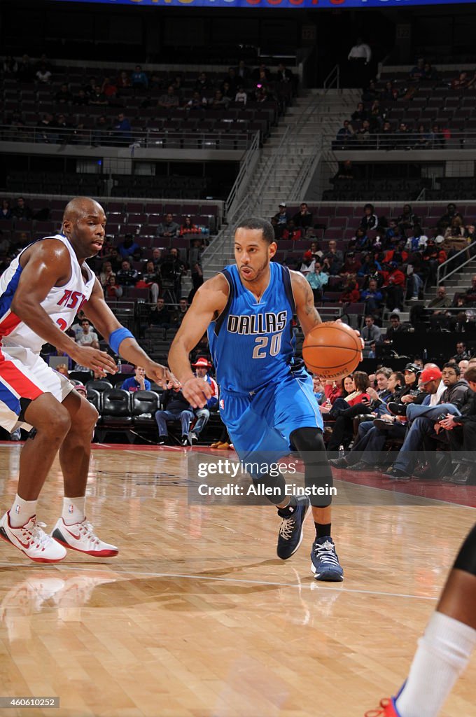 Dallas Mavericks v Detroit Pistons