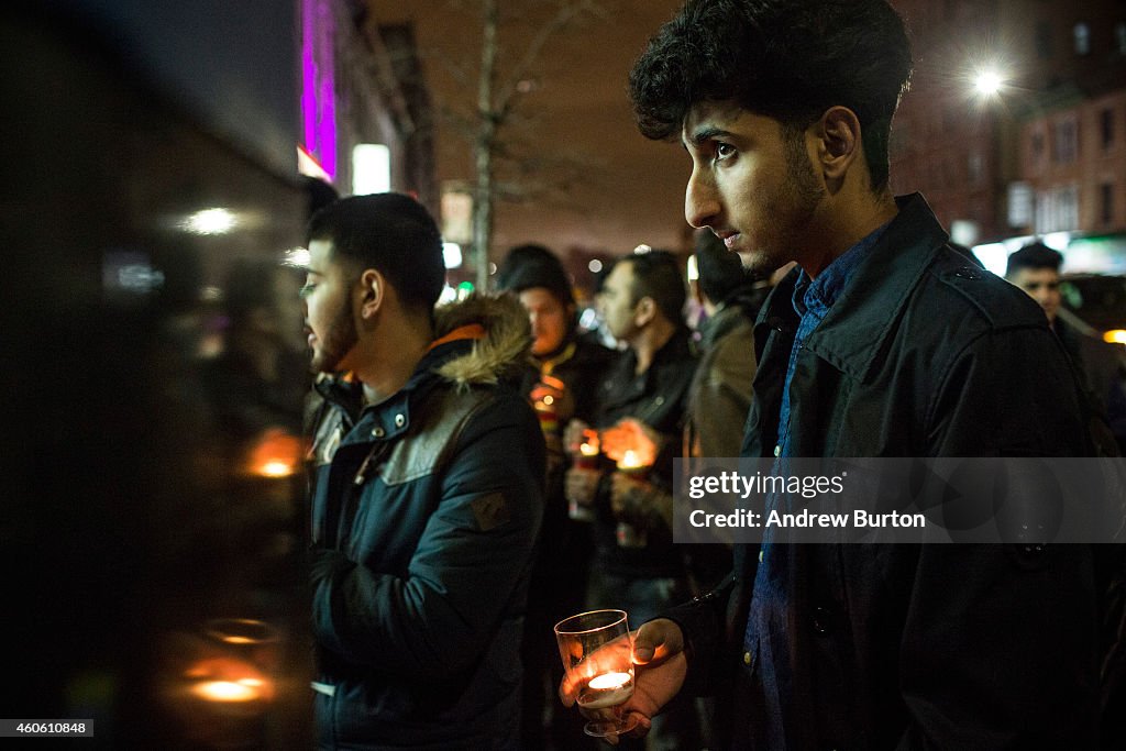 Candlelight Vigil Held For Pakistani School Children Killed In Taliban Terror Attack