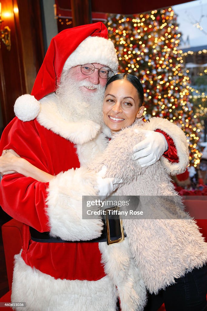 Nicole Richie Hosts Baby2Baby Holiday Event At The Grove In Los Angeles On Wednesday, December 17, 2014