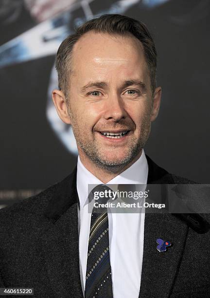 Actor Billy Boyd arrives at the Premiere of New Line Cinema, MGM Pictures and Warner Bros. Pictures' "The Hobbit: The Battle Of The Five Armies" held...