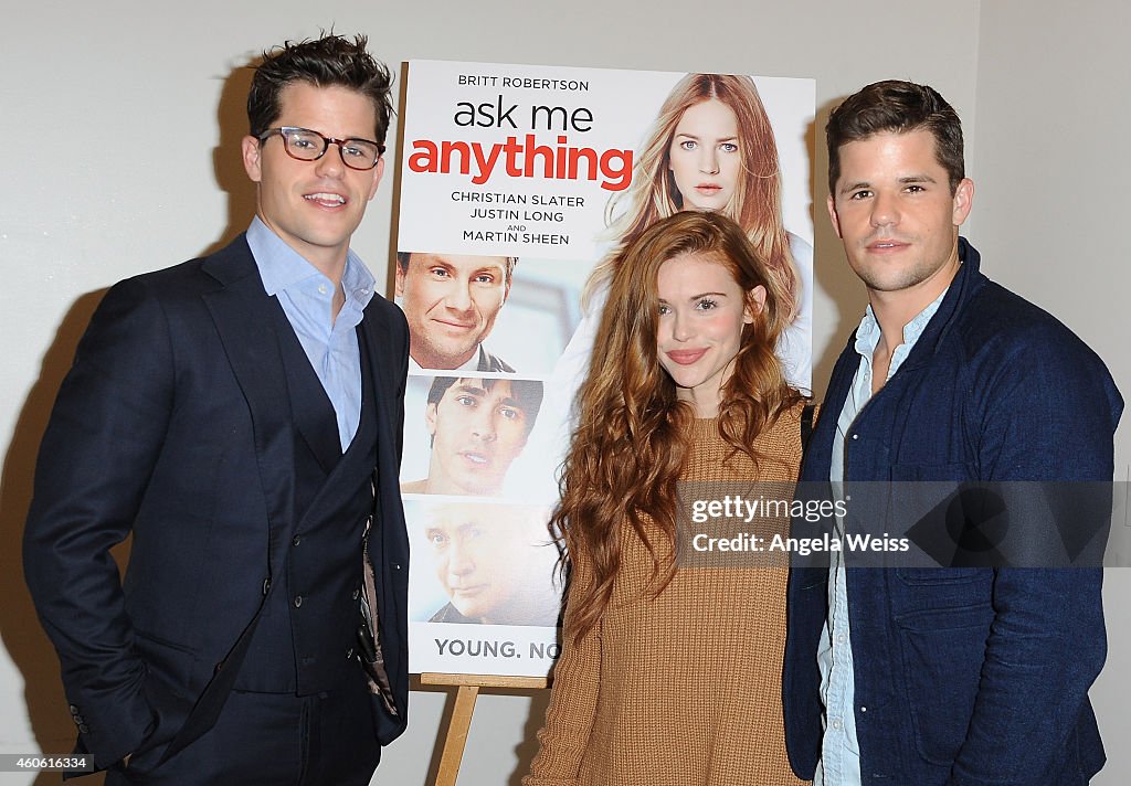 Screening Of "Ask Me Anything" - Arrivals