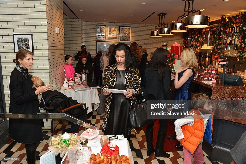 Kelly Bensimon And Sassafrass Jones Toast The Humane Society Of New York With Holiday Yappy Hour Hosted By Sant Ambroeus And The Loews Hotel