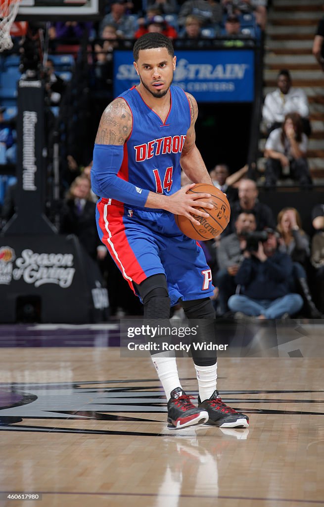 Detroit Pistons v Sacramento Kings