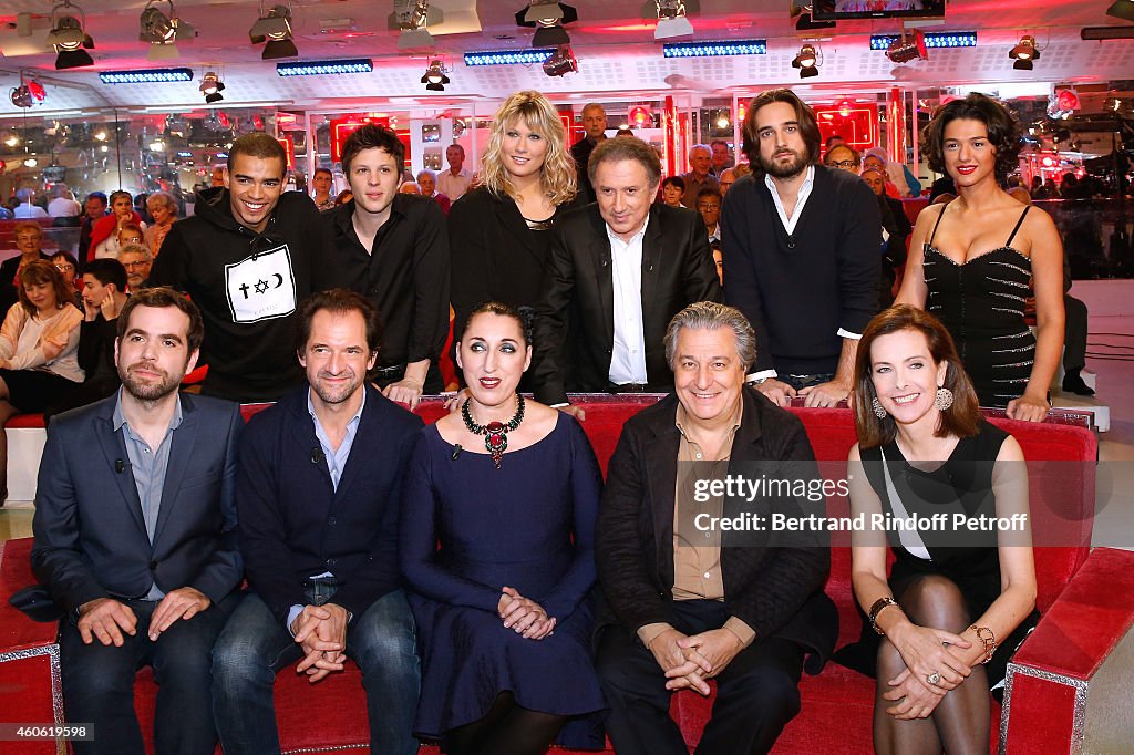 'Vivement Dimanche' French TV Show At Pavillon Gabriel In Paris