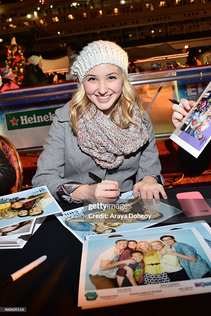 Dove Cameron And The Cast Of Disney's "Liv And Maddie" Visit The Queen Mary's CHILL