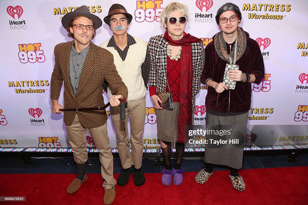 Hot 99.5's Jingle Ball 2014 - Press Room