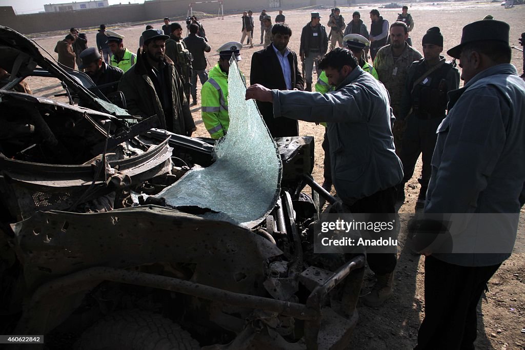 Suicide attack in Kabul