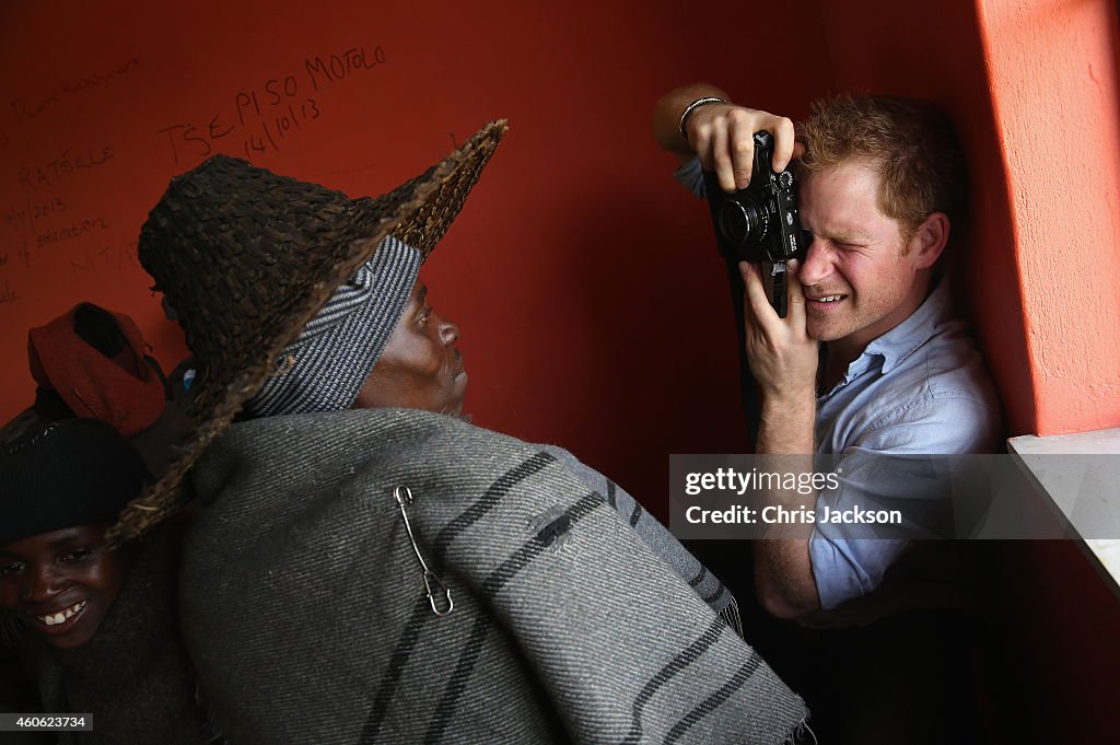 Prince Harry Visits Lesotho With His Charity Sentebale