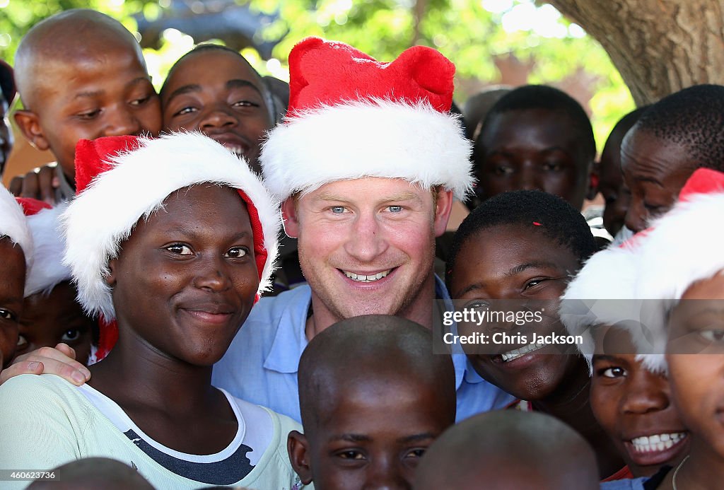 Prince Harry In Lesotho With his Charity Sentebale