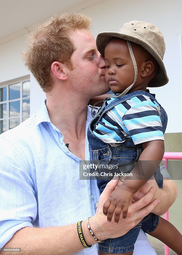 Prince Harry Visits Lesotho With His Charity Sentebale