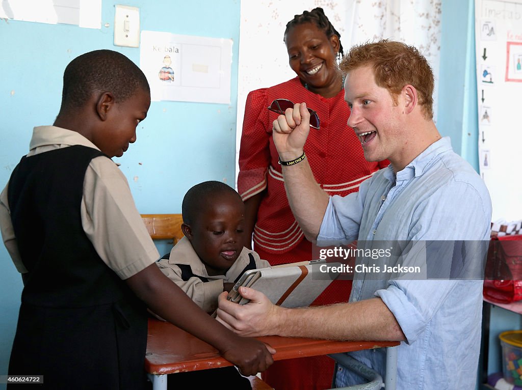 Prince Harry Visits Lesotho With His Charity Sentebale