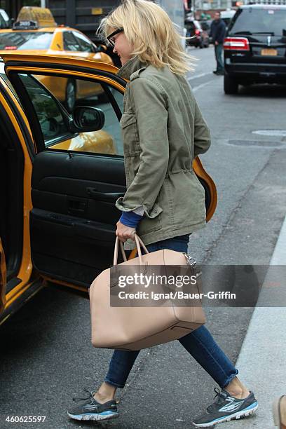 Julie Bowen is seen on May 15, 2013 in New York City.