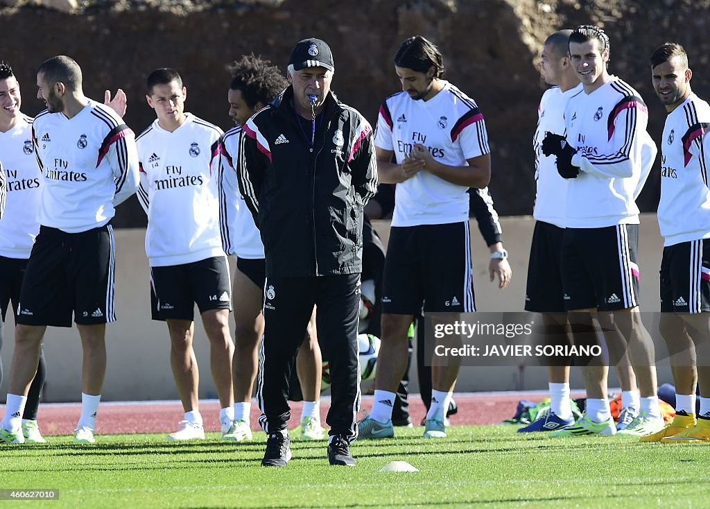 FBL-WCLUB-2014-MAR-REAL MADRID-TRAINING