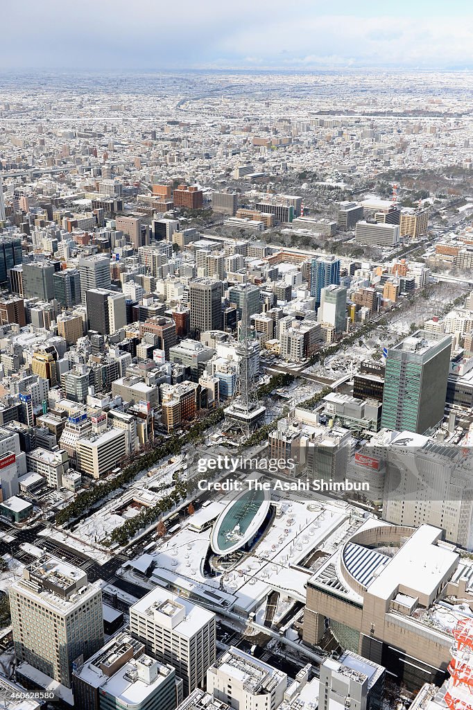 Winter Storm Hit Across Sea Of Japan Side