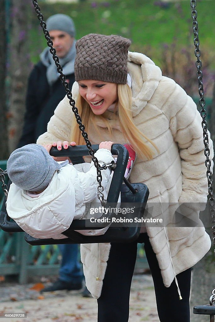 Milan Celebrity Sightings -  December 18, 2014