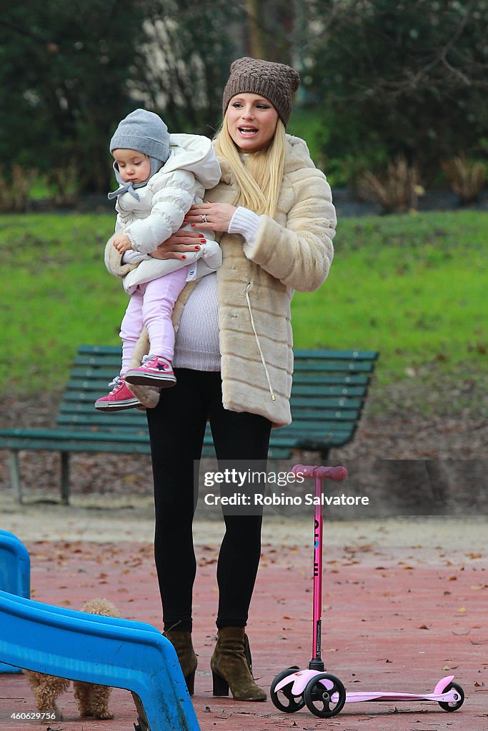 Milan Celebrity Sightings -  December 18, 2014