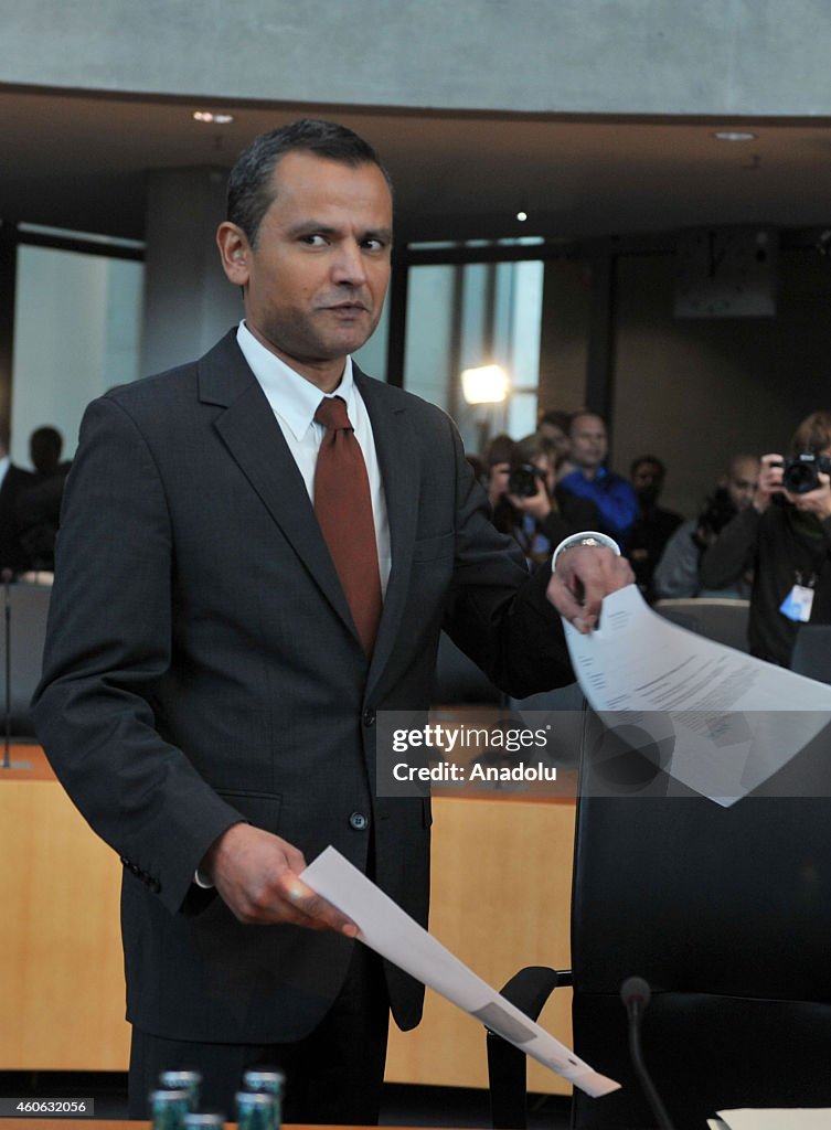 Former member of German Parliament Sebastian Edathy testifies in Berlin