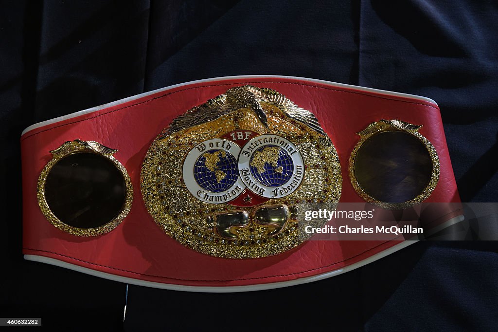 Carl Frampton v Chris Avalos - IBF World Super Bantamweight Championship Press Conference