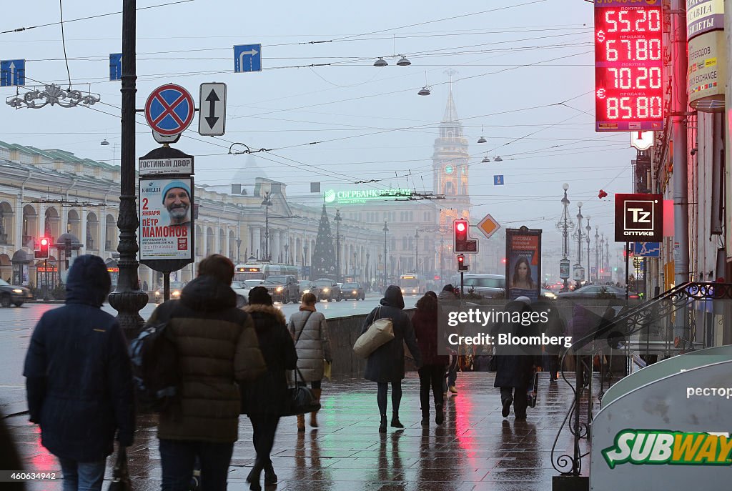 General Retail As Putin Seeks To Reassure Russians On Ruble