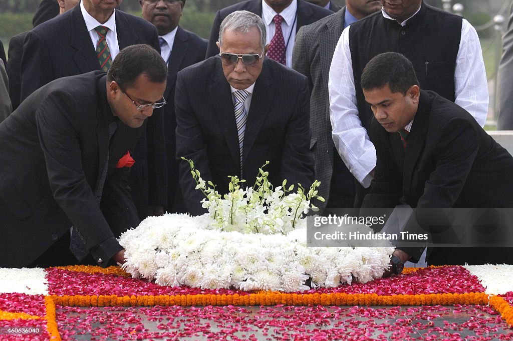 Bangladesh President Abdul Hamid Visits India