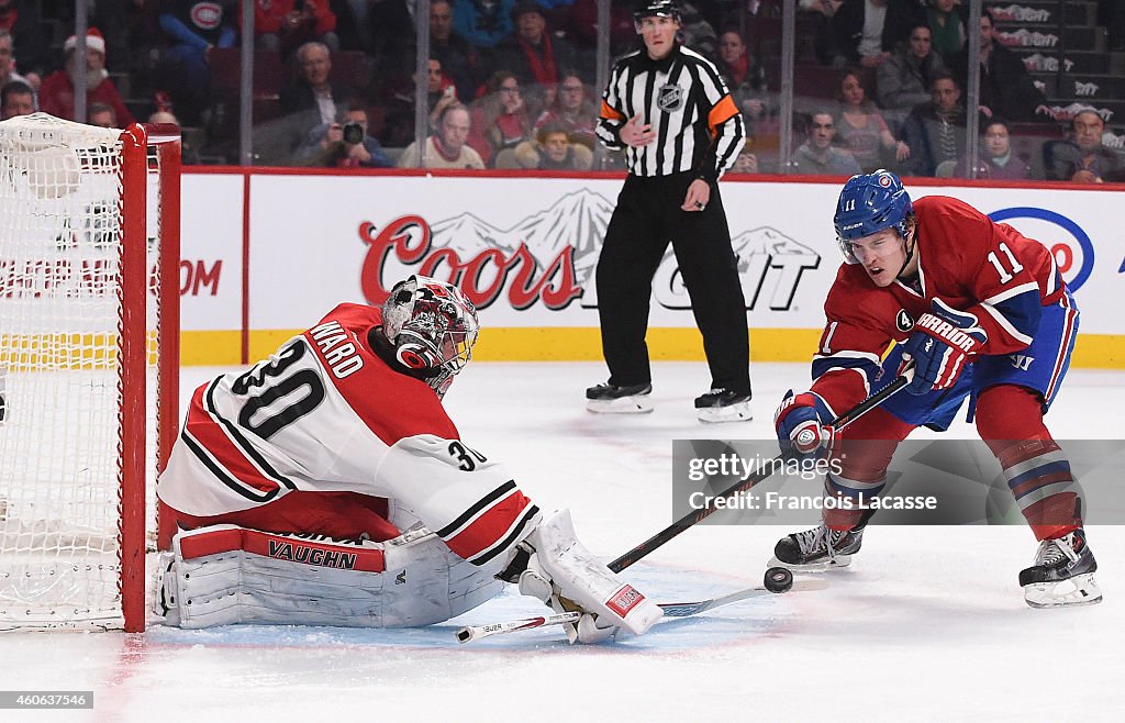 Carolina Hurricanes v Montreal Canadiens