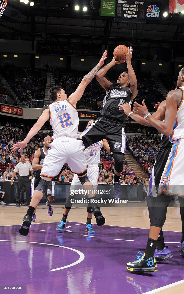 Oklahoma City Thunder v Sacramento Kings