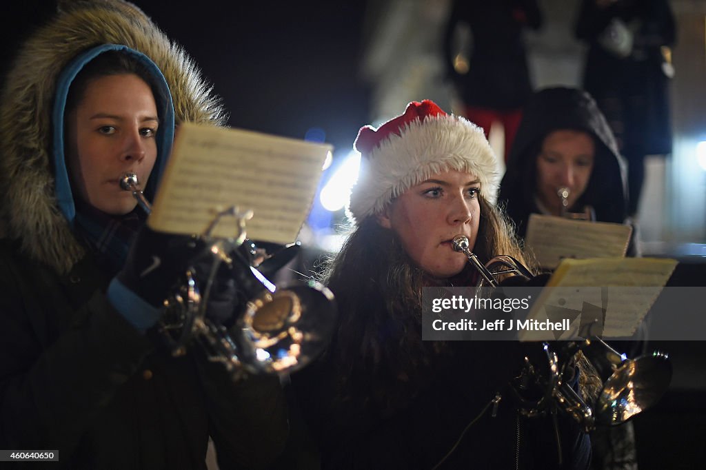 The Edinburgh Christmas Fair Open For The Festival Period