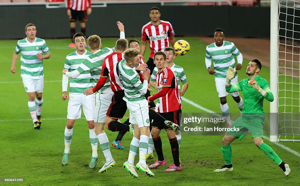 Sunderland v Celtic - Premier League International Cup