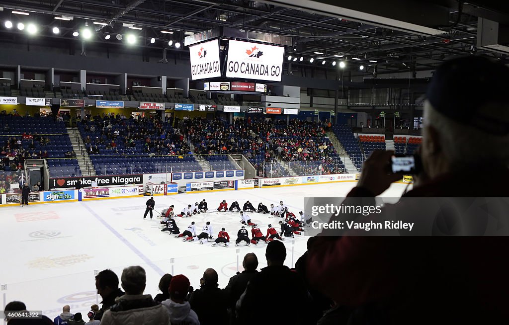 Canada Training Sessions - 2015 IIHF World Junior Championship