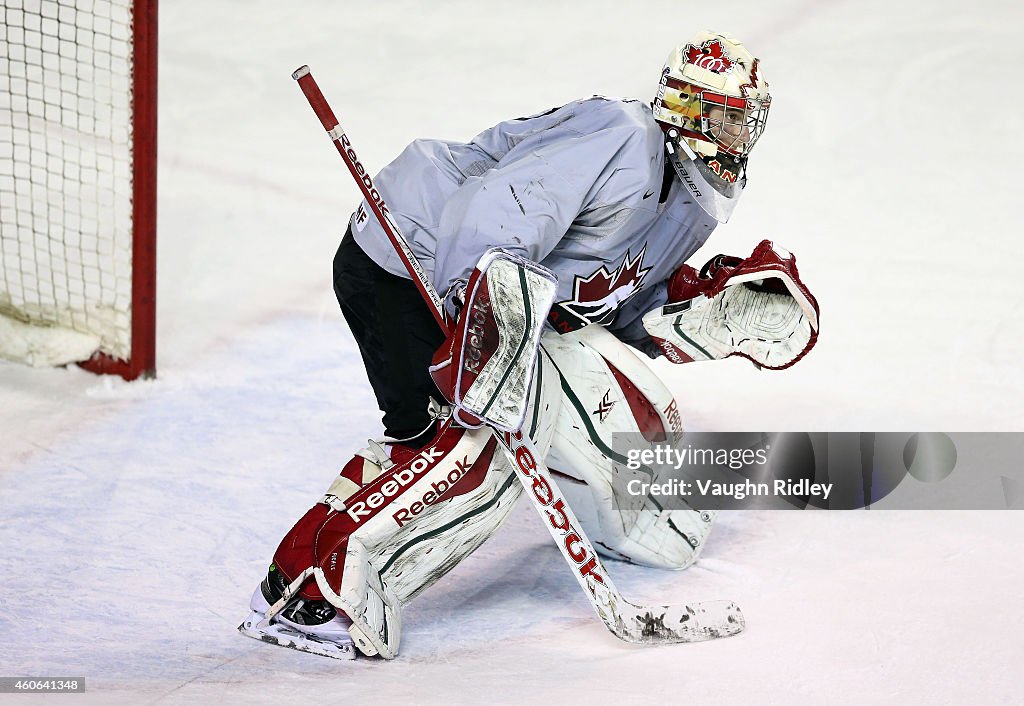 Canada Training Sessions - 2015 IIHF World Junior Championship