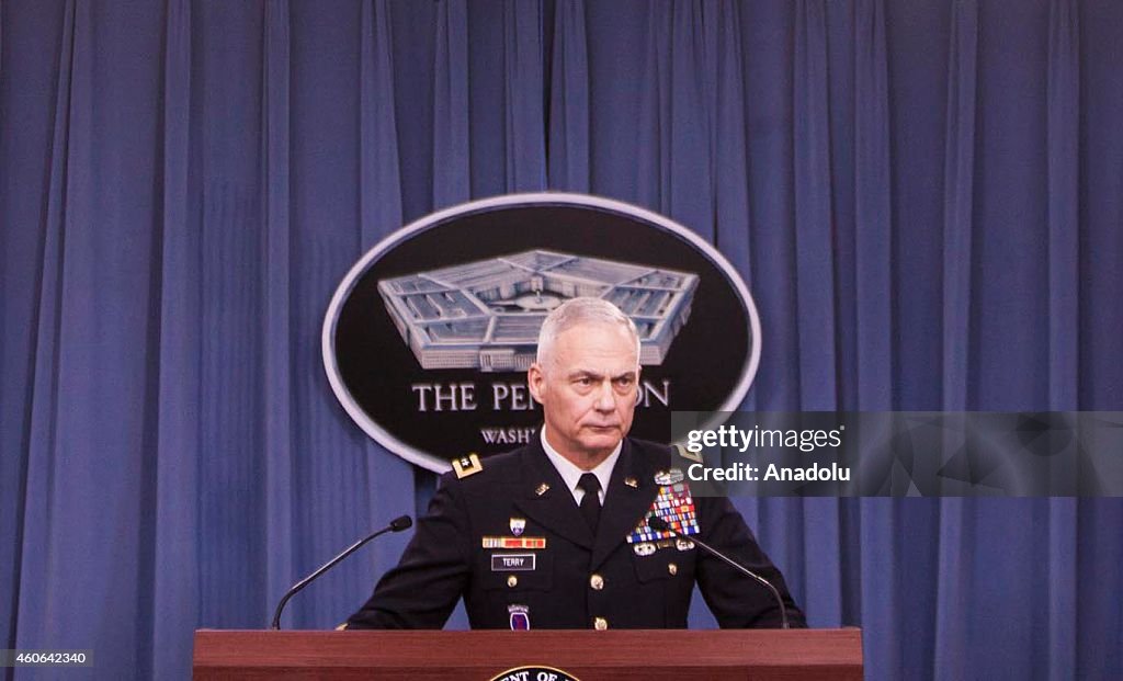 Briefing on Operation Inherent Resolve at the Pentagon