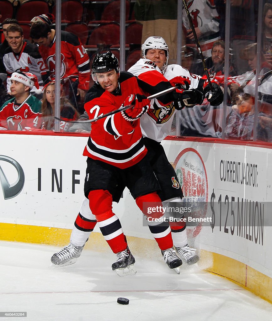 Ottawa Senators v New Jersey Devils