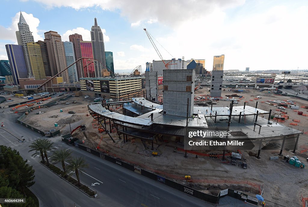 Las Vegas Arena Construction Site Tour