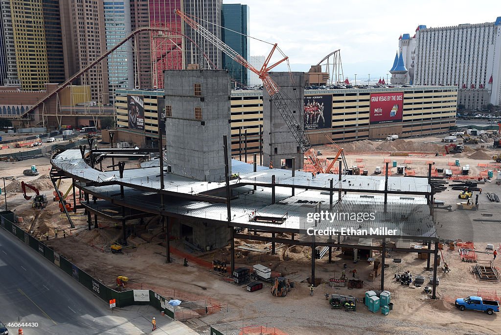 Las Vegas Arena Construction Site Tour