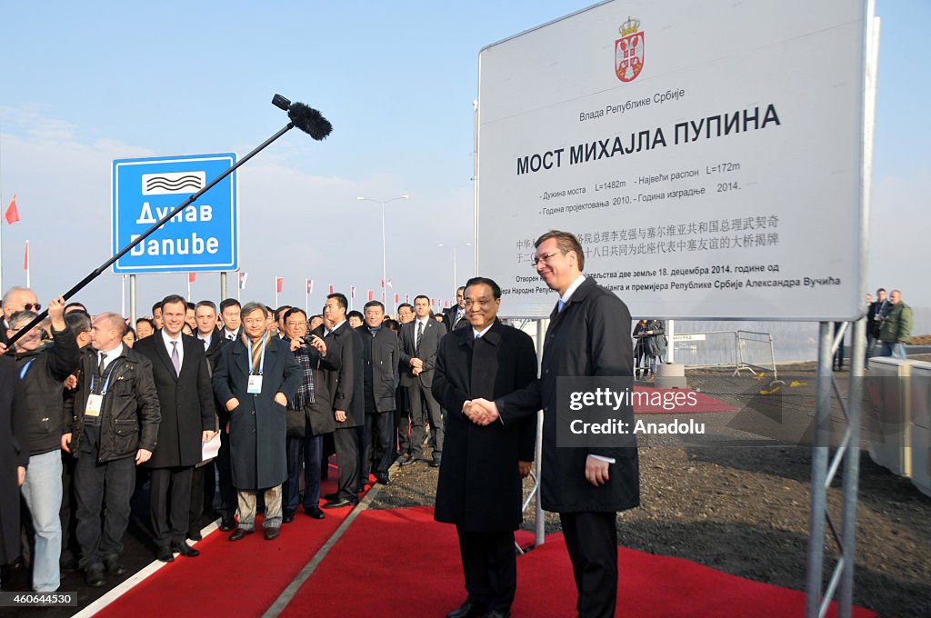 Bridge built after 79 years on River Danube