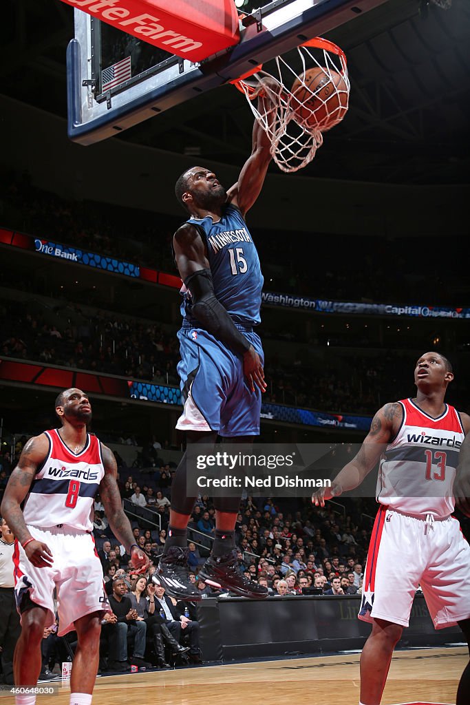 Minnesota Timberwolves v Washington Wizards