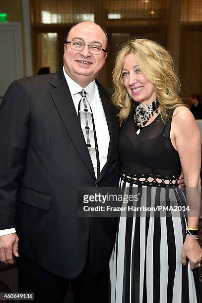 Azure Biotech CEO Ralph Makar and Josie Dressendofer attend the PEOPLE Magazine Awards at The Beverly Hilton Hotel on December 18, 2014 in Beverly...