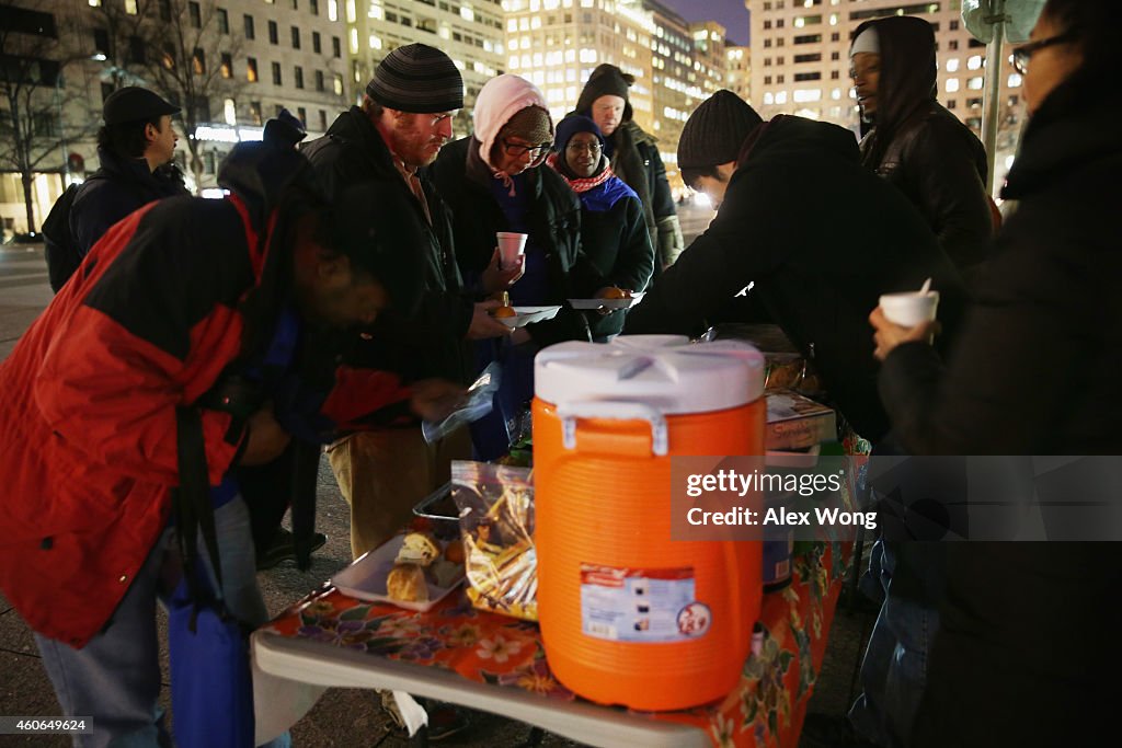 Homeless Activists Hold Vigil And March For Deceased Homeless In D.C.