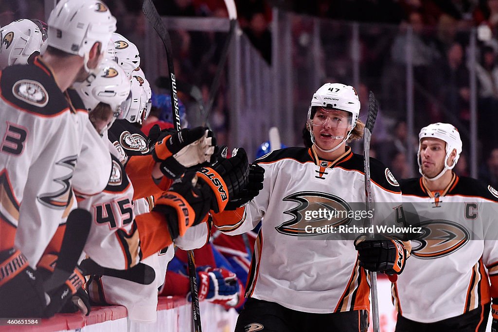 Anaheim Ducks v Montreal Canadiens