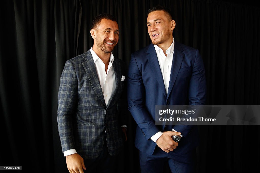 Sonny Bill Williams & Quade Cooper Press Conference